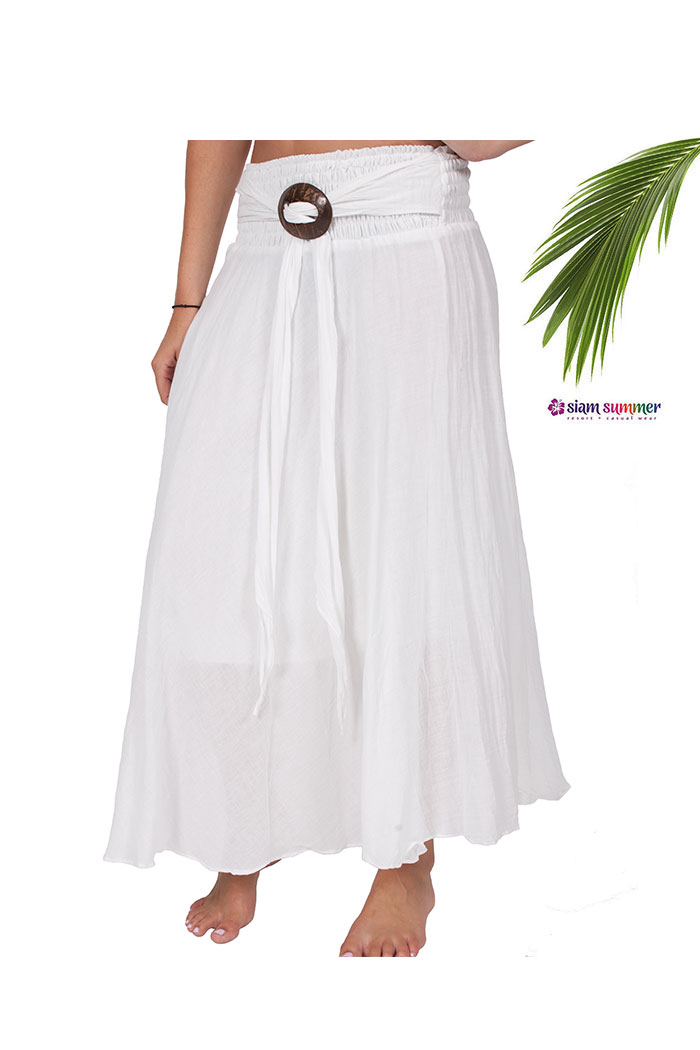 Cotton Skirt / Dress + Coconut Buckle Siam Summer Wholesale Resort and Casual Clothing